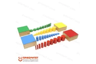 Комплект Монтессори «Блоки-вкладыши»