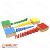Комплект Монтессори «Блоки-вкладыши»1