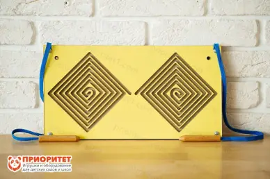 Тренажер для развития письма «Ромбы» Тренажер для развития письма «Ромбы»