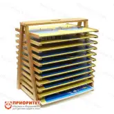 Комплект Монтессори «Изучаем географию с картами-пазлами»1