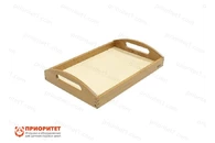 Поднос Монтессори малый с фигурной ручкой