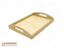 Поднос Монтессори средний с фигурной ручкой1