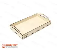 Поднос Монтессори фанерный (25х15х3 см)1