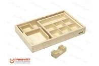 Коробочка Монтессори для аппликаций без декора