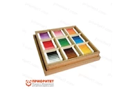 Игровой набор Монтессори «Цветные таблички. Ящик №3»