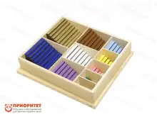 Игровой набор Монтессори «Деканомический квадрат»1