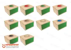 Набор тактильных ящиков «Сенсорика»1