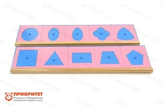 Металлические рамки-вкладыши Монтессори Металлические рамки-вкладыши Монтессори
