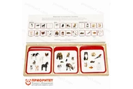 Комплект карточек Монтессори «Животные по отношению к человеку»