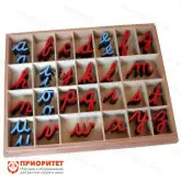 Игровой набор Монтессори «Английский подвижный алфавит. Прописные»1