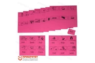 Материал Монтессори для фонетического чтения на английском языке