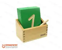 Игровой набор Монтессори «Тактильные цифры»1