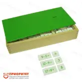 Игровой набор Монтессори «Ящик с примерами на вычитание»1