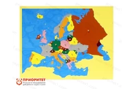 Игровой набор Монтессори «Карта Европы»