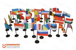 Игровой набор Монтессори «Флаги стран Европы»1