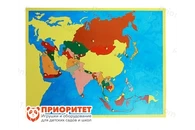 Игровой набор Монтессори «Карта Азии»