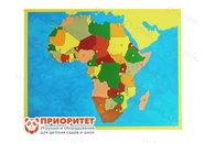 Игровой набор Монтессори «Карта Африки»