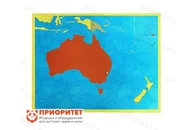 Игровой набор Монтессори «Карта Океании»