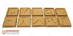 Игровой набор Монтессори «Формы рельефов. Вода-суша» (10 шт.)1