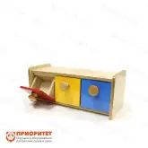 Шкафчик Монтессори с ящичками1