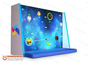 Интерактивный скалодром с креплением к полу