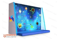 Интерактивный скалодром с креплением к полу