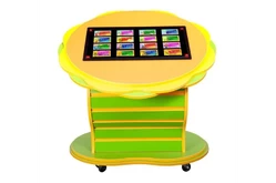 Интерактивный развивающий стол «Цветок» для детского сада1