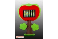 Интерактивная развивающая пристенная панель «Яблоко»