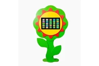 Интерактивная развивающая пристенная панель «Цветок»