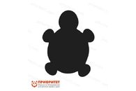 Фигурная грифельная меловая доска «Черепашка»