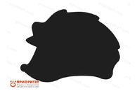 Фигурная грифельная меловая доска «Ежик»