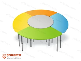 Стол растущий на регулируемых ножках «В кругу друзей» Стол растущий на регулируемых ножках «В кругу друзей»