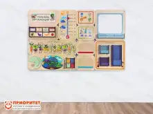 Дидактическая настенная панель «Познаем окружающий мир»1