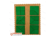 Игра «Прозрачный квадрат Ларчик» (ковролин, зеленый)