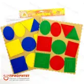 Игра Воскобовича «Эталонные фигуры» (ковролин, 4 цвета)1