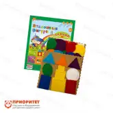 Липучки «Эталонные фигуры Ларчик» (ковролин, 8 цветов)1