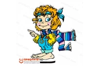 Сказочный персонаж «Незримка Всюсь» (подставка)