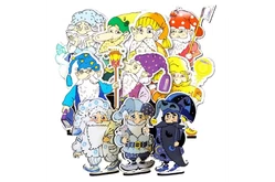 Комплект персонажей «Гномы» (10 шт, подставка)1