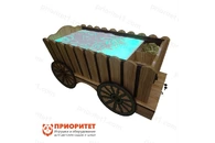 Стилизованный световой стол «Телега»