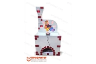 Стилизованный световой стол «Русская печь»