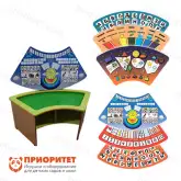 Дидактический тактильный песочный стол «Ручеек»1