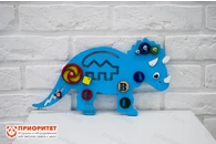 Бизиборд «Лазурный динозаврик»