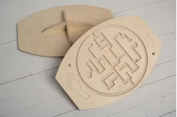 Балансировочная доска-лабиринт «Для ножек №2» (натуральная)1