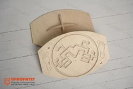 Балансировочная доска-лабиринт «Для ножек №4» (натуральная)