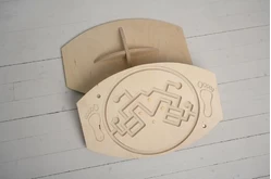 Балансировочная доска-лабиринт «Для ножек №4» (натуральная)1