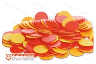 Счетные фишки двухцветные №1 (200 шт.)