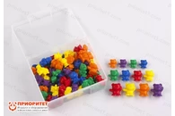 Набор фигурок для счета «Мишки с рюкзаками» (96 шт)