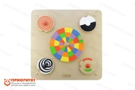 Панель «Цветные колеса»