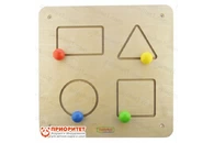 Панель «Геометрические скользящие фигуры»