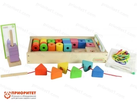 Игровой набор «Шнуровка Бусы №2» Игровой набор «Шнуровка Бусы №2»